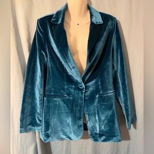Elegant Teal Women's Blazer
